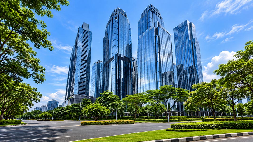 Bangunan 1Park Residences di kawasan Gandaria, Jakarta Selatan