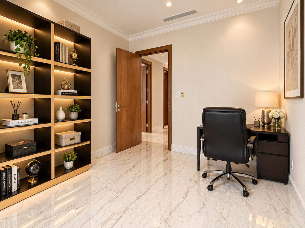 Apartemen Botanica 2+1 Bedroom - ruang kerja