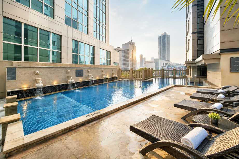 Fasilitas Kolam Renang Sailendra Apartemen