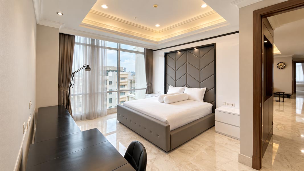 Apartemen Botanica 3+1 Bedroom - kamar tidur
