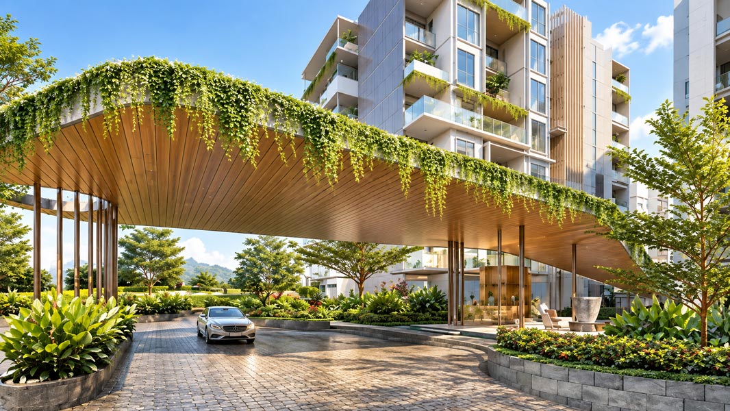 Lounge area 1Park Residences