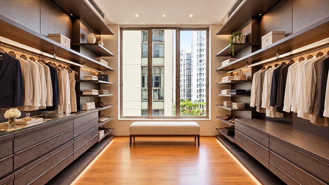 Walk-in closet unit Tower 2 385 m²